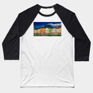 Beautiful Innsbruck Painting Baseball T-Shirt